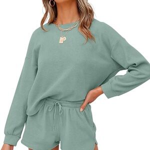 Lounge set - Zesica - Medium Turquoise